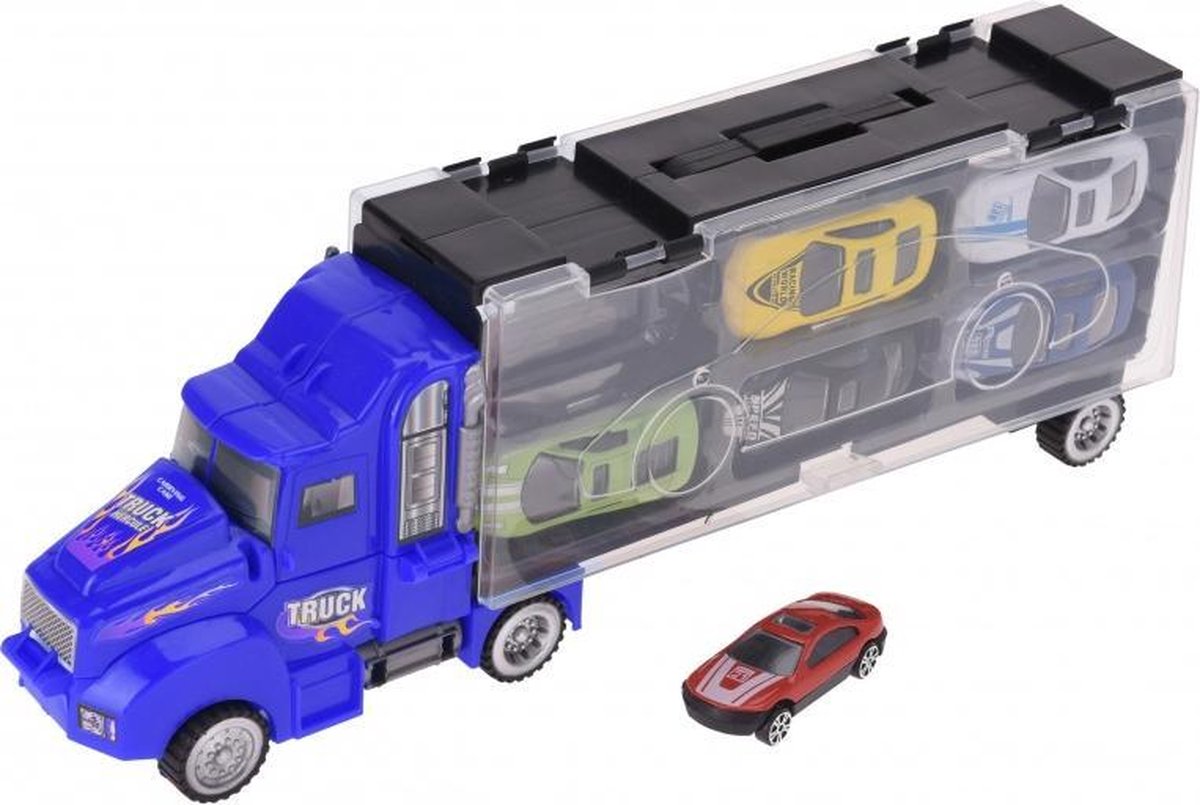 autotransporter blauw 33 cm