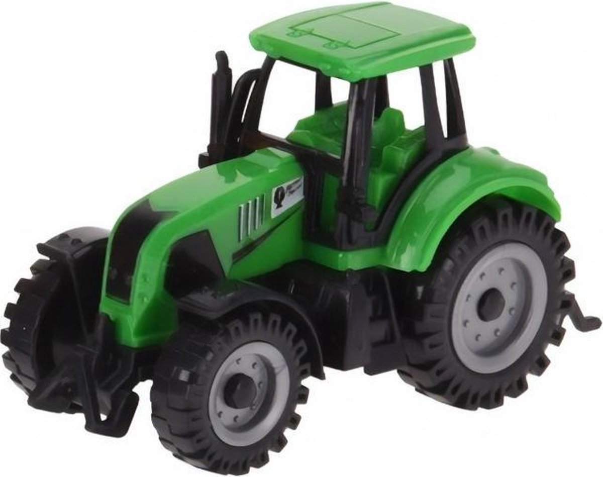 tractor 10,5 cm groen