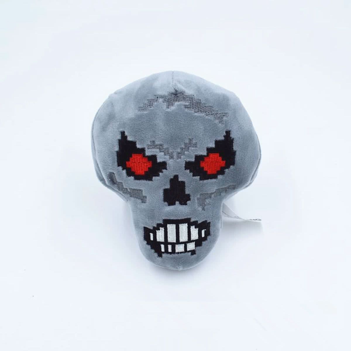 Terraria Pluche Knuffel – Skeletron Prime Head Doodskop Skull 15cm