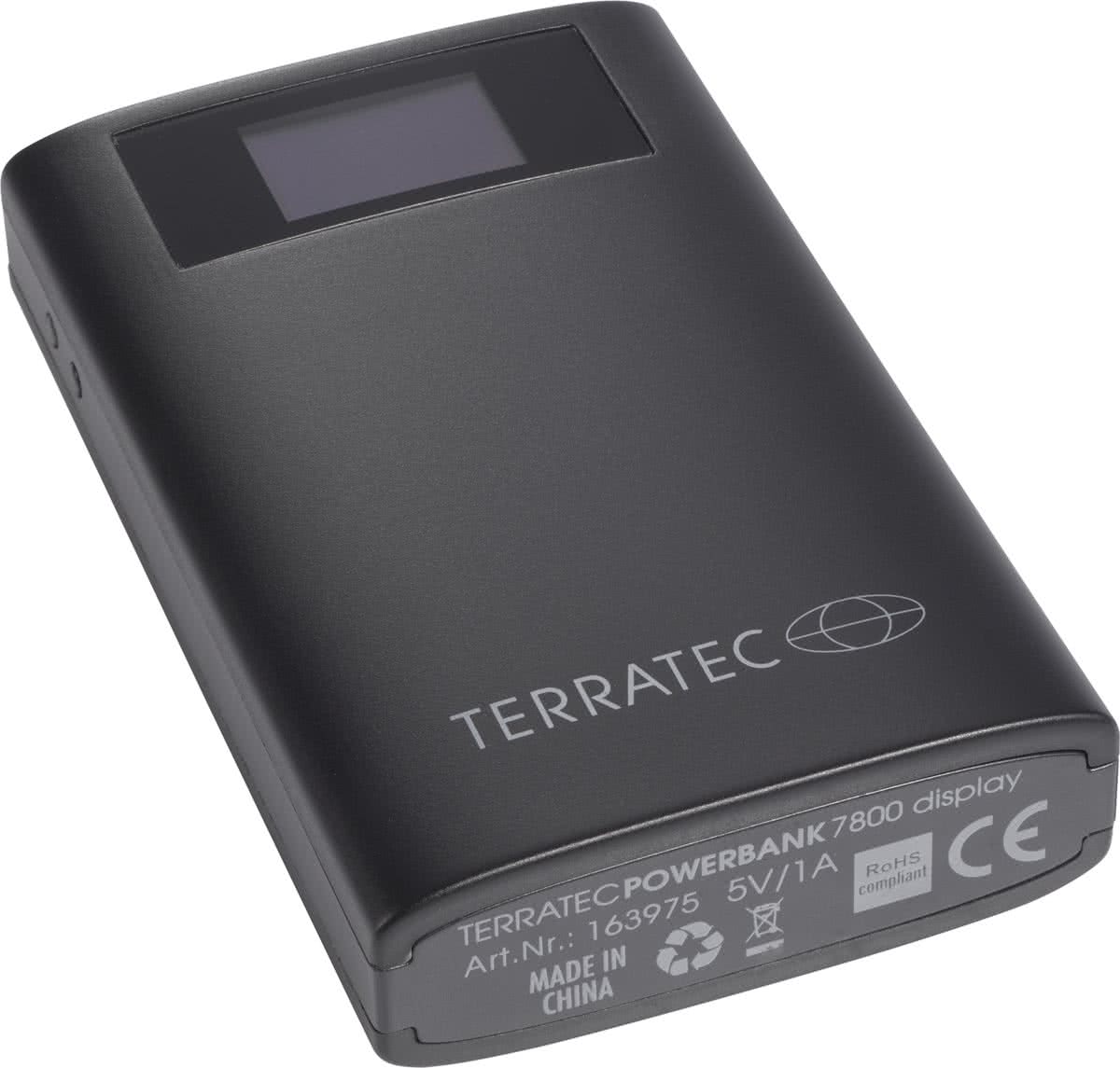 Terratec 7800 7800mAh Zwart powerbank