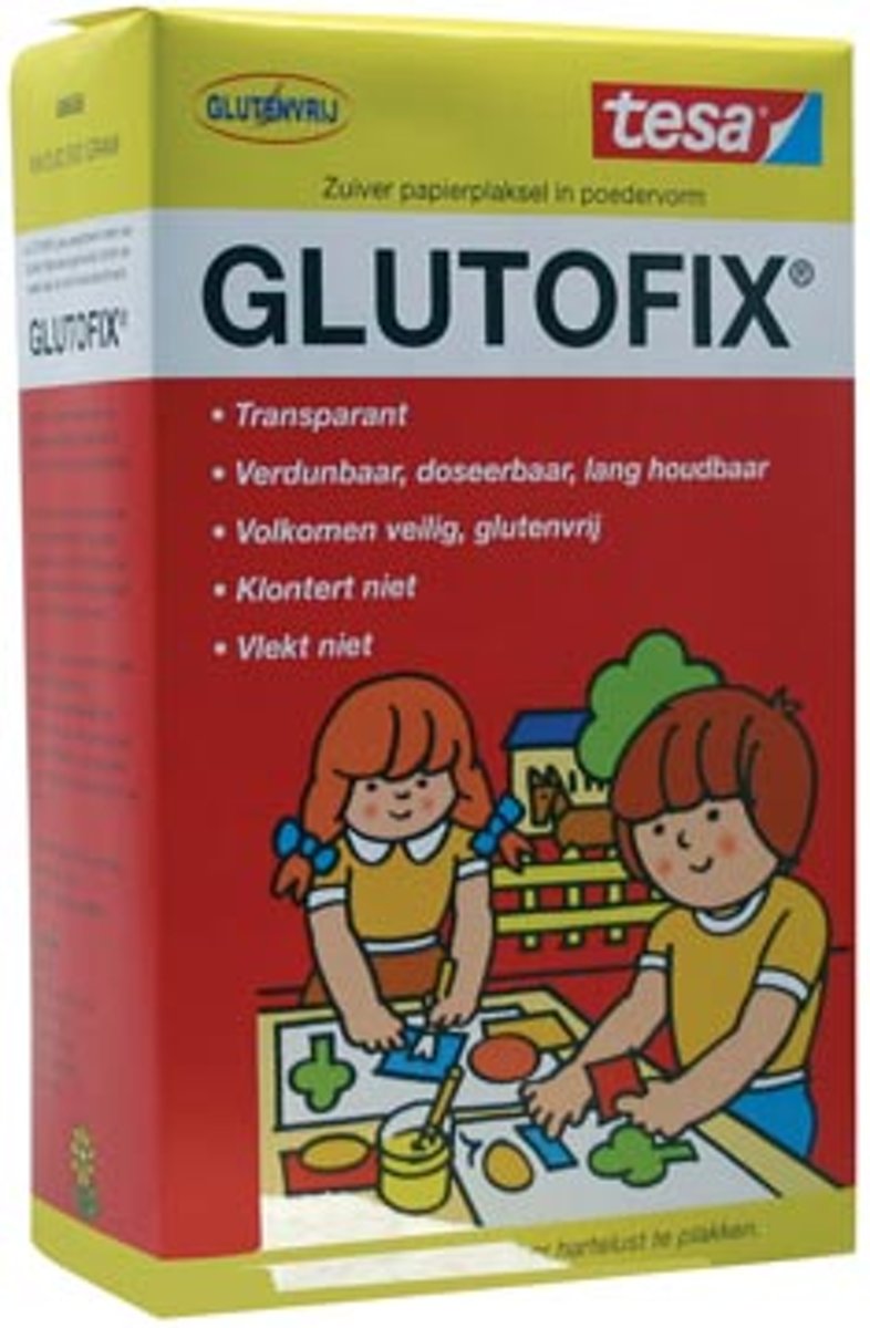 Tesa plakpoeder Glutofix