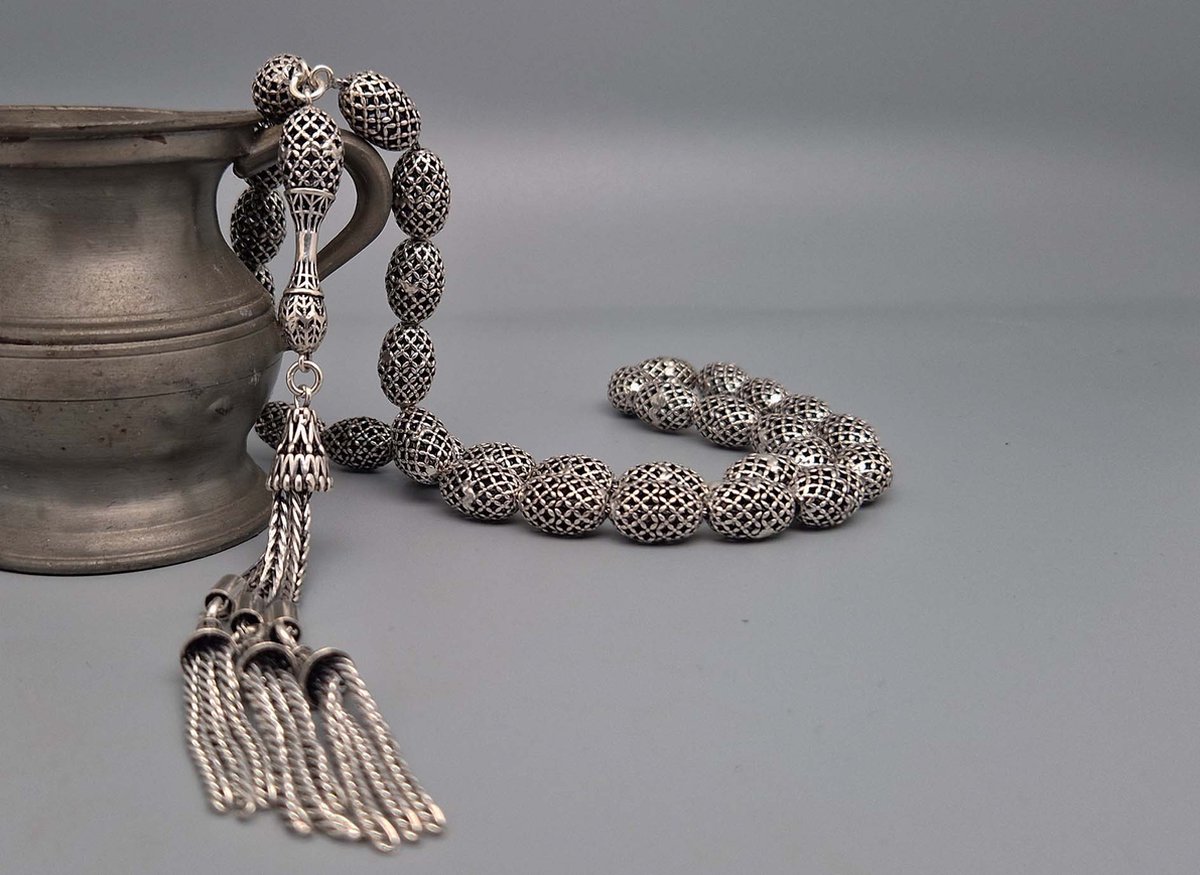 925 sterling zilver   33 kralen 