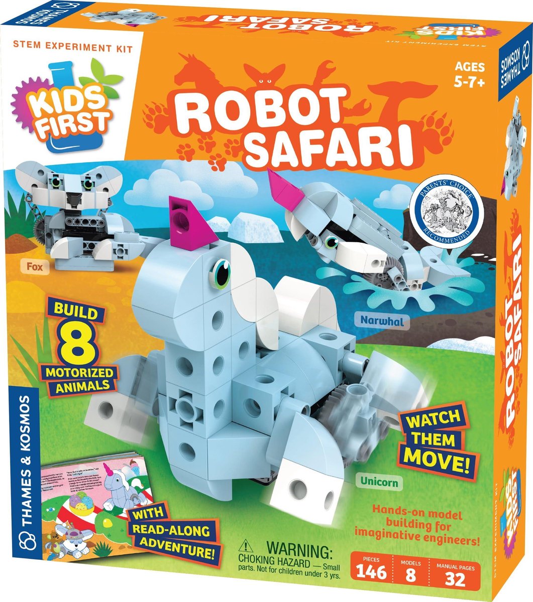 Robot Safari Bouwdoos 5+