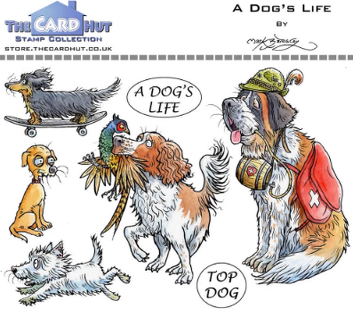 A Dogs Life Clear Stamps (MBPADL)