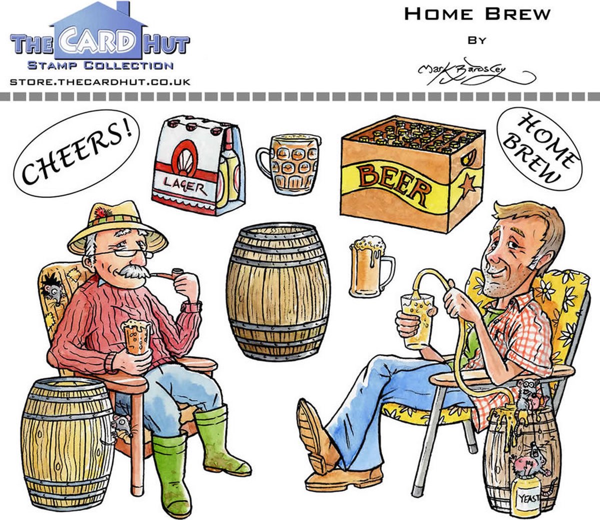 Home Brew Clear Stamps (MBGSHB)