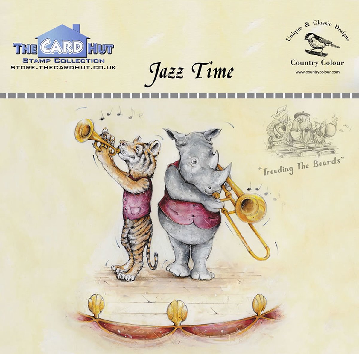 Jazz Time Clear Stamps (CCTBJT)