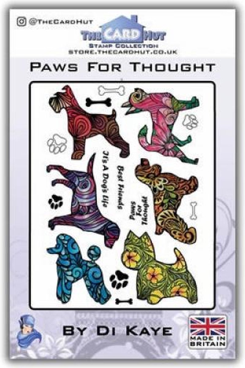 Paws For Thought Clear Stamps (DKPFT) (DISCONTINUED)