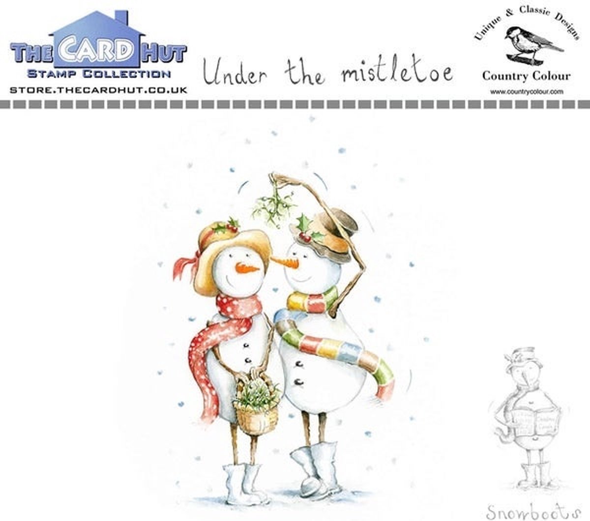 Snowboots: Under the Mistletoe Clear Stamps (CCSBUM)