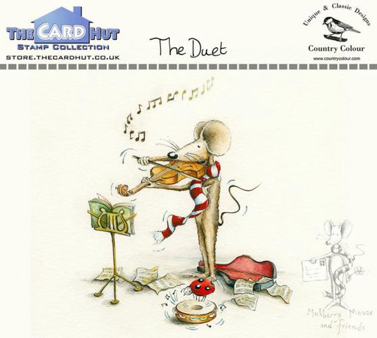 The Duet Clear Stamps (CCMMTD) (DISCONTINUED)