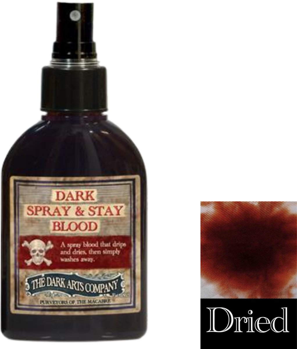 The Dark Arts Company Spray & Stay Blood Dried, 100ml