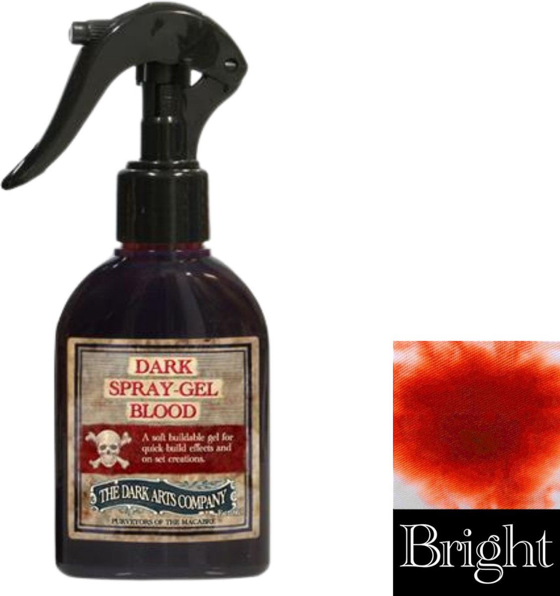 The Dark Arts Company Spray Gel Blood Bright, 100ml