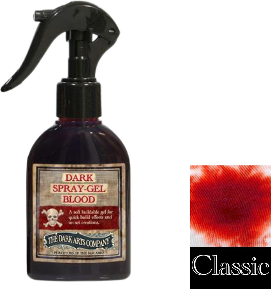 The Dark Arts Company Spray Gel Blood Classic, 100ml