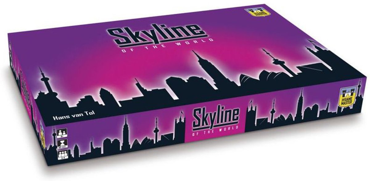 bordspel Skyline of the world - The Game Master