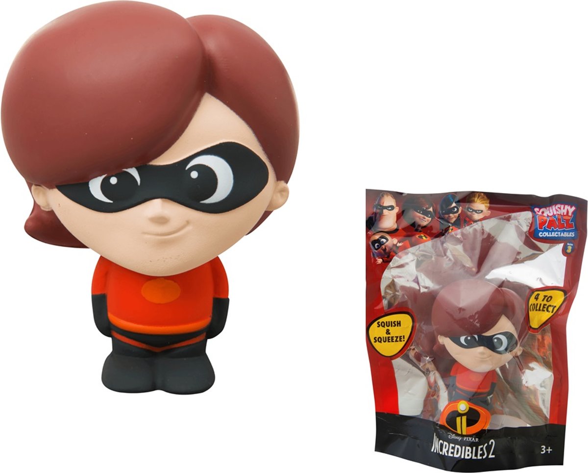 Disney Pixar Incredibles Elastigirl stressfiguurtjes Squishy