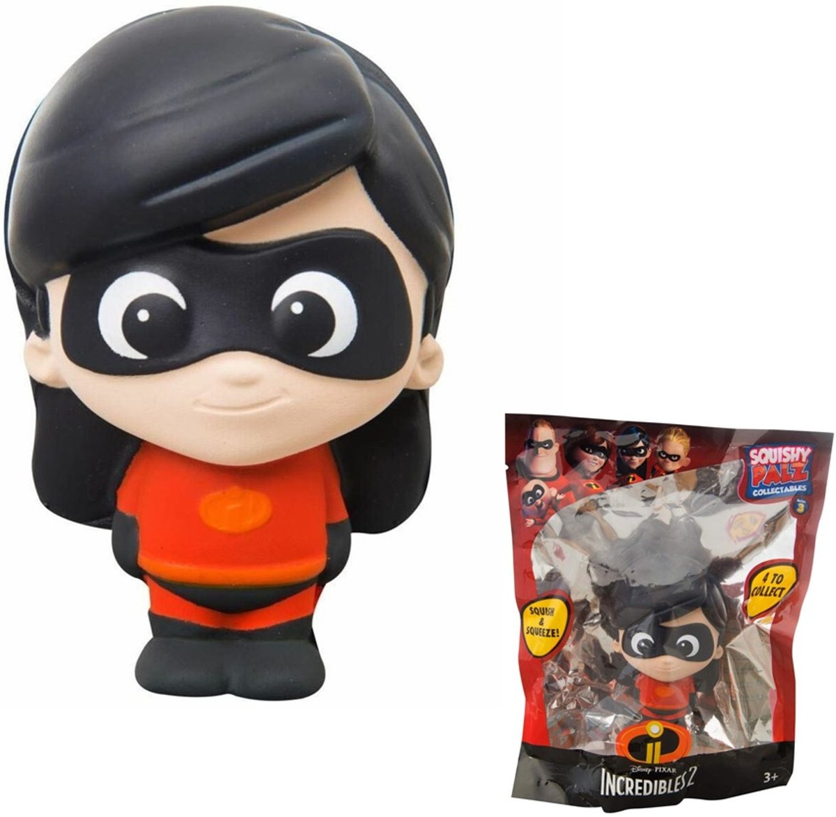 Disney Pixar Incredibles Violet stressfiguurtjes Squishy