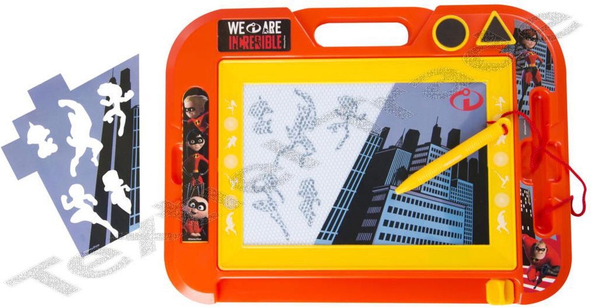 Incredibles 2 magnetisch tekenbord