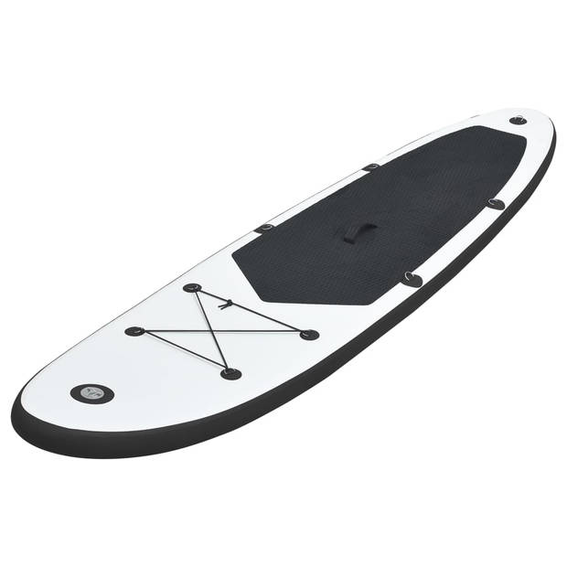 The Living Store Stand Up Paddleboard - 300 x 72 x 10 cm - Hogedruk ventielen - Duurzame vinnen - Draagtas - Lek- en