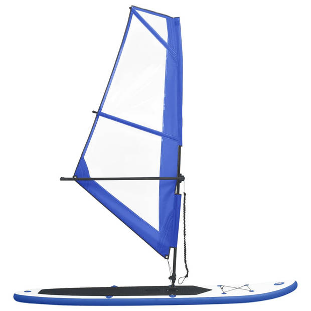   Stand Up Paddleboard - Opblaasbaar - 330 x 72 x 10 cm - Hogedruk schroefventielen - Inclusief zeil -