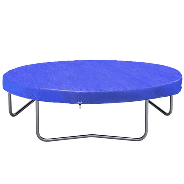 The Living Store Trampolinehoes - Donkerblauw - 385 cm - Scheur- en waterbestendig