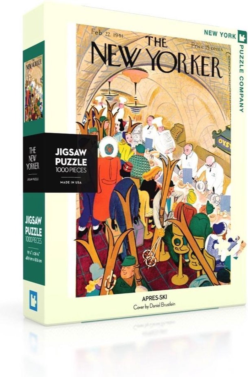 Après-Ski - NYPC New Yorker Collectie Puzzel 1000 Stukjes