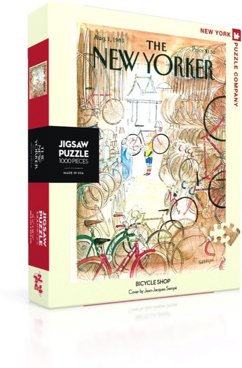 Bicycle Shop - NYPC New Yorker Collectie Puzzel 1000 Stukjes