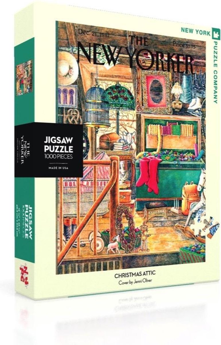 Christmas Attic - NYPC New Yorker Collectie Puzzel 1000 Stukjes