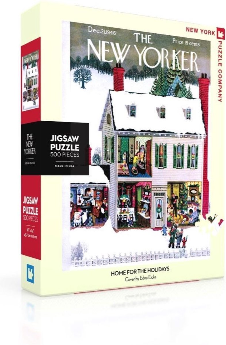 Home for the Holidays - NYPC New Yorker Collectie Puzzel 500 Stukjes