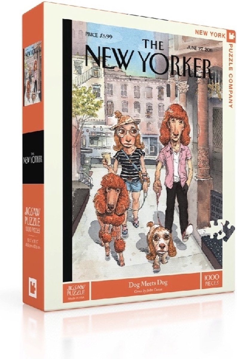 New York Puzzle Company Dog Meets Dog - 1000 pieces