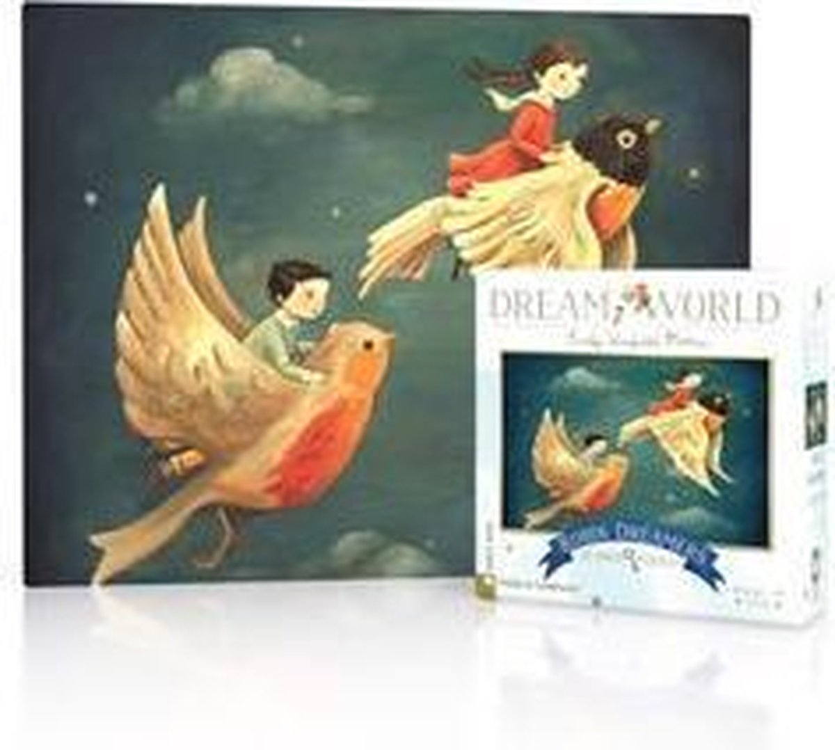 New York Puzzle Company Puzzel Dream World Dream Robin 20 Mini Stukjes