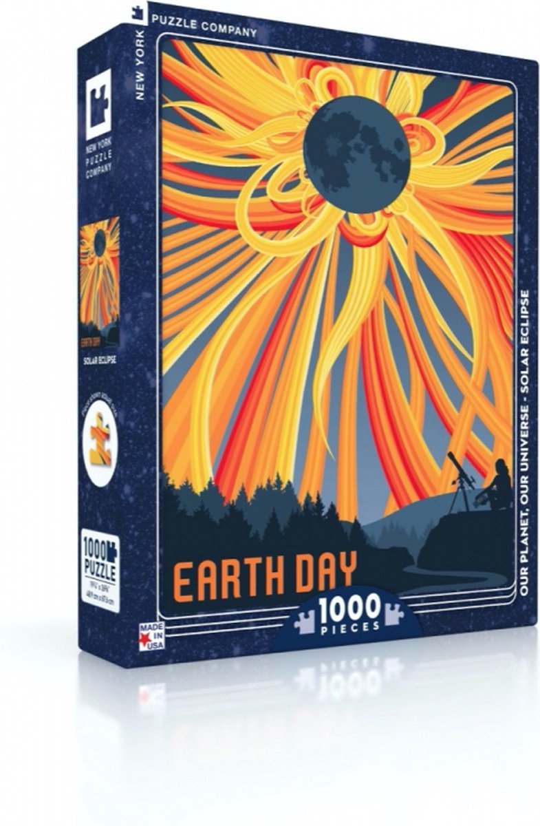 New York Puzzle Company Solar Eclipse - 1000 pieces