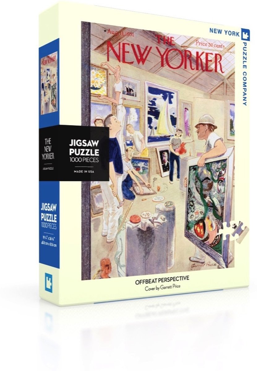 Offbeat Perspective - NYPC New Yorker Collectie Puzzel 1000 Stukjes