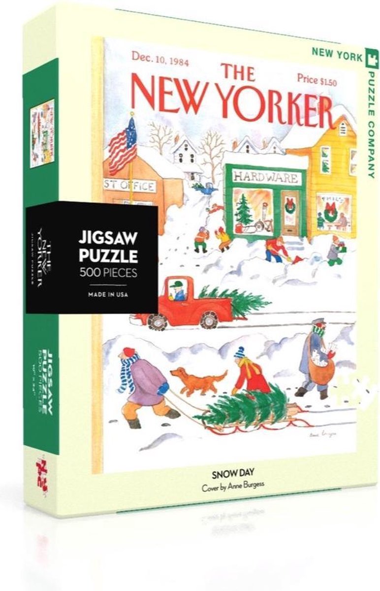 Snow Day - NYPC New Yorker Collectie Puzzel 500 Stukjes