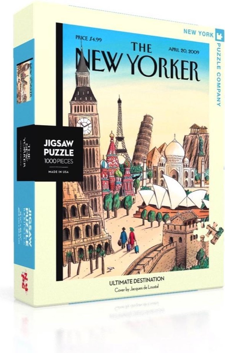 Ultimate Destination - NYPC New Yorker Collectie Puzzel 1000 Stukjes