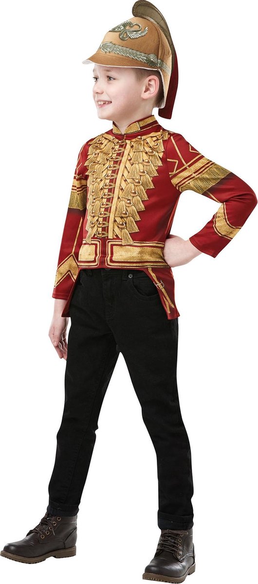 The Nutcracker And The Four Realms Boys Captain Philip Costume (Red/Gold)