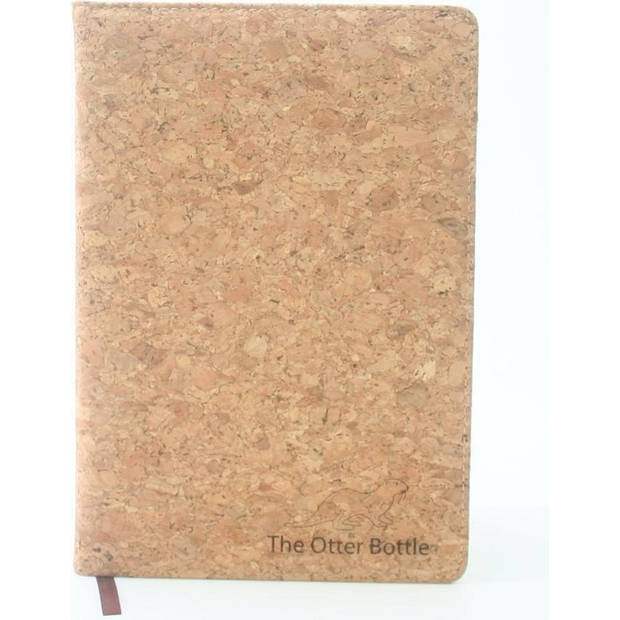 Notebook A5 kurk omslag The Otter Bottle