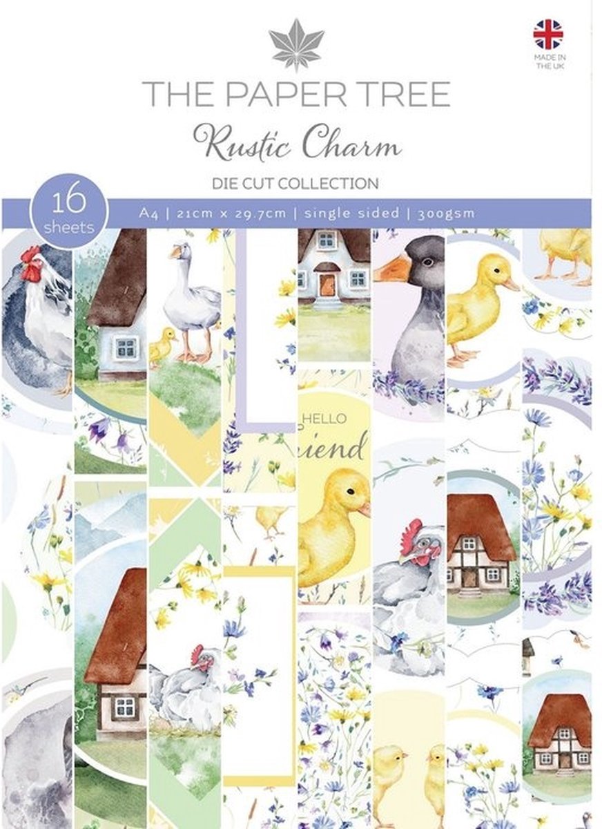 Rustic Charm Die Cut Collection (PTC1227)