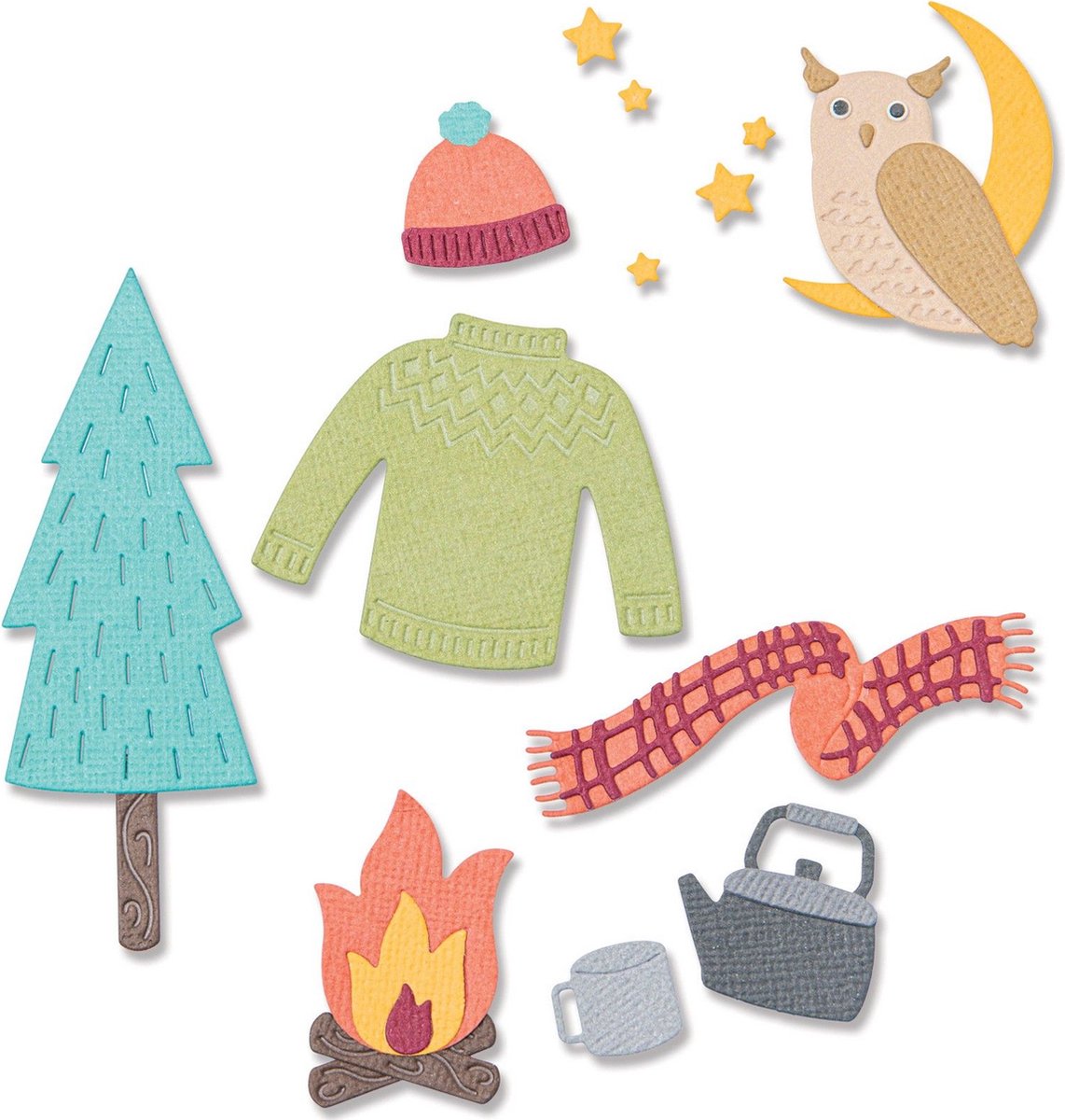 Sizzix Thinlits Die Set Cozy Woodland