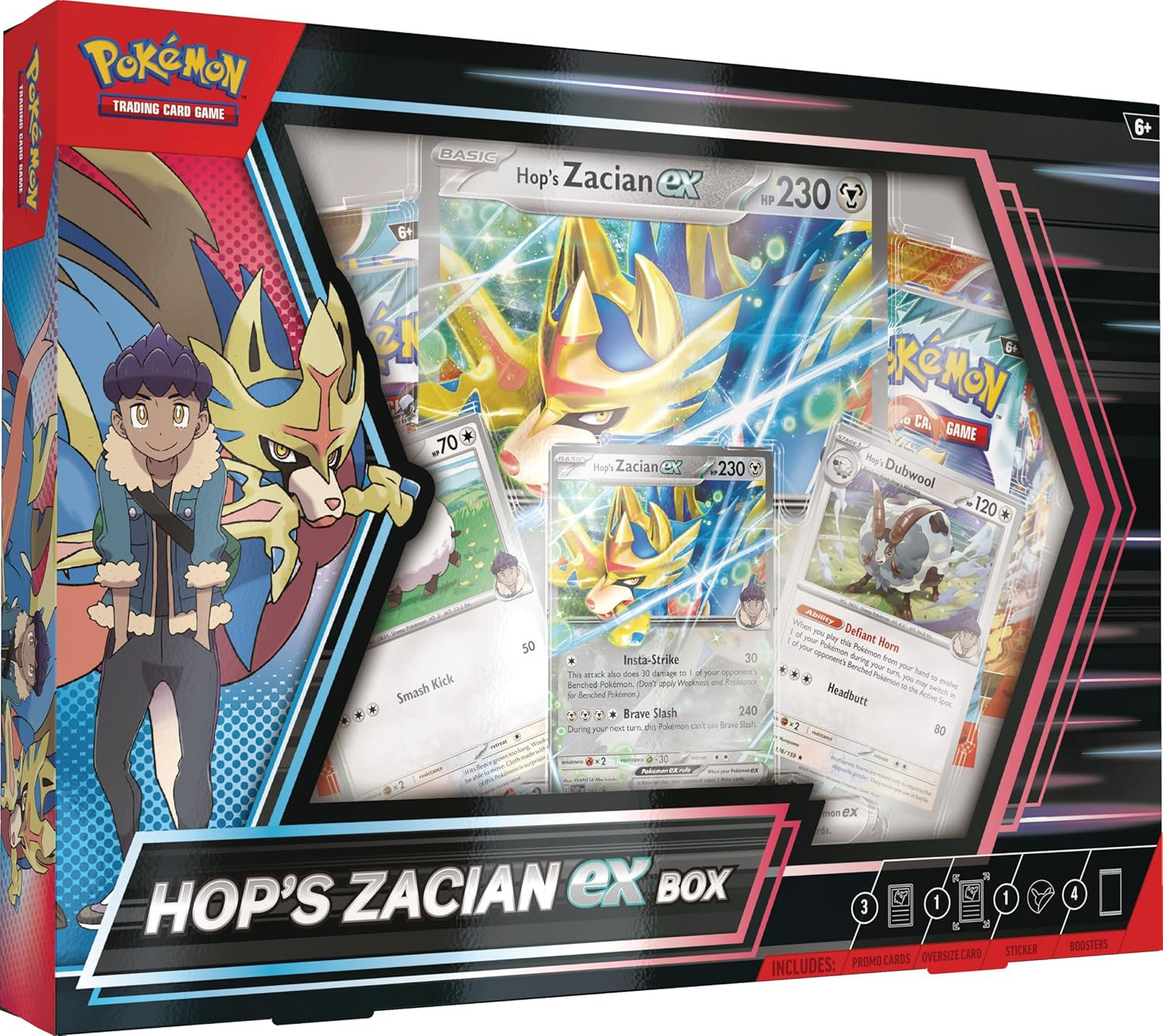 Pokemon TCG Hop\s Zacian EX Box