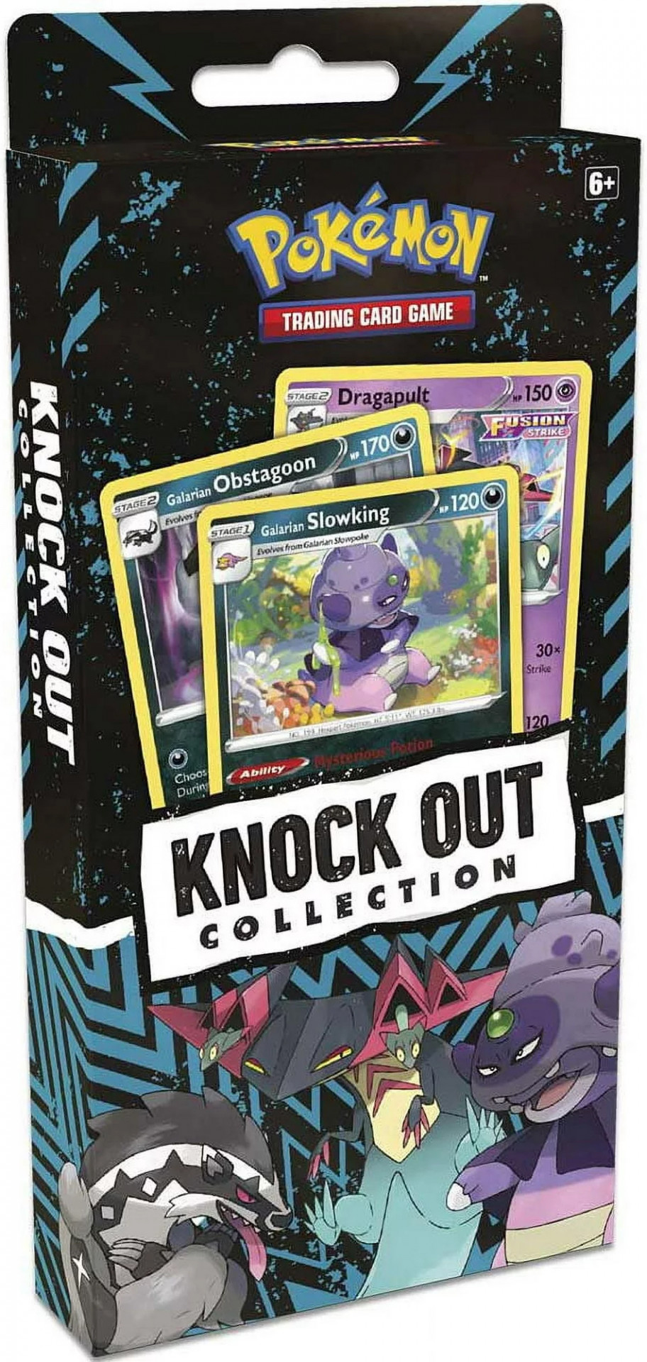 Pokemon TCG Knock Out Collection - Galarian Slowking, Galarian Obstagoon & Dragapult