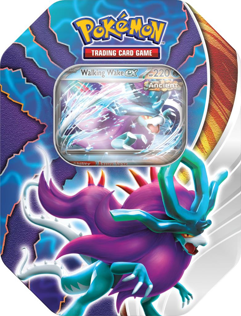 Pokemon TCG Paradox Clash EX Tin - Walking Wake