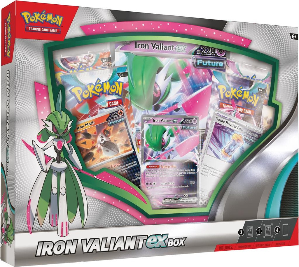 Pokemon TCG Scarlet & Violet Iron Valiant EX Box