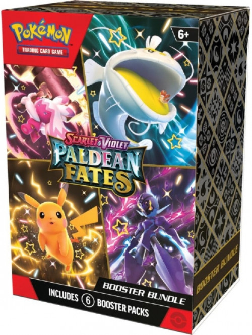 Pokemon TCG Scarlet & Violet Paldean Fates Booster 6-Pack