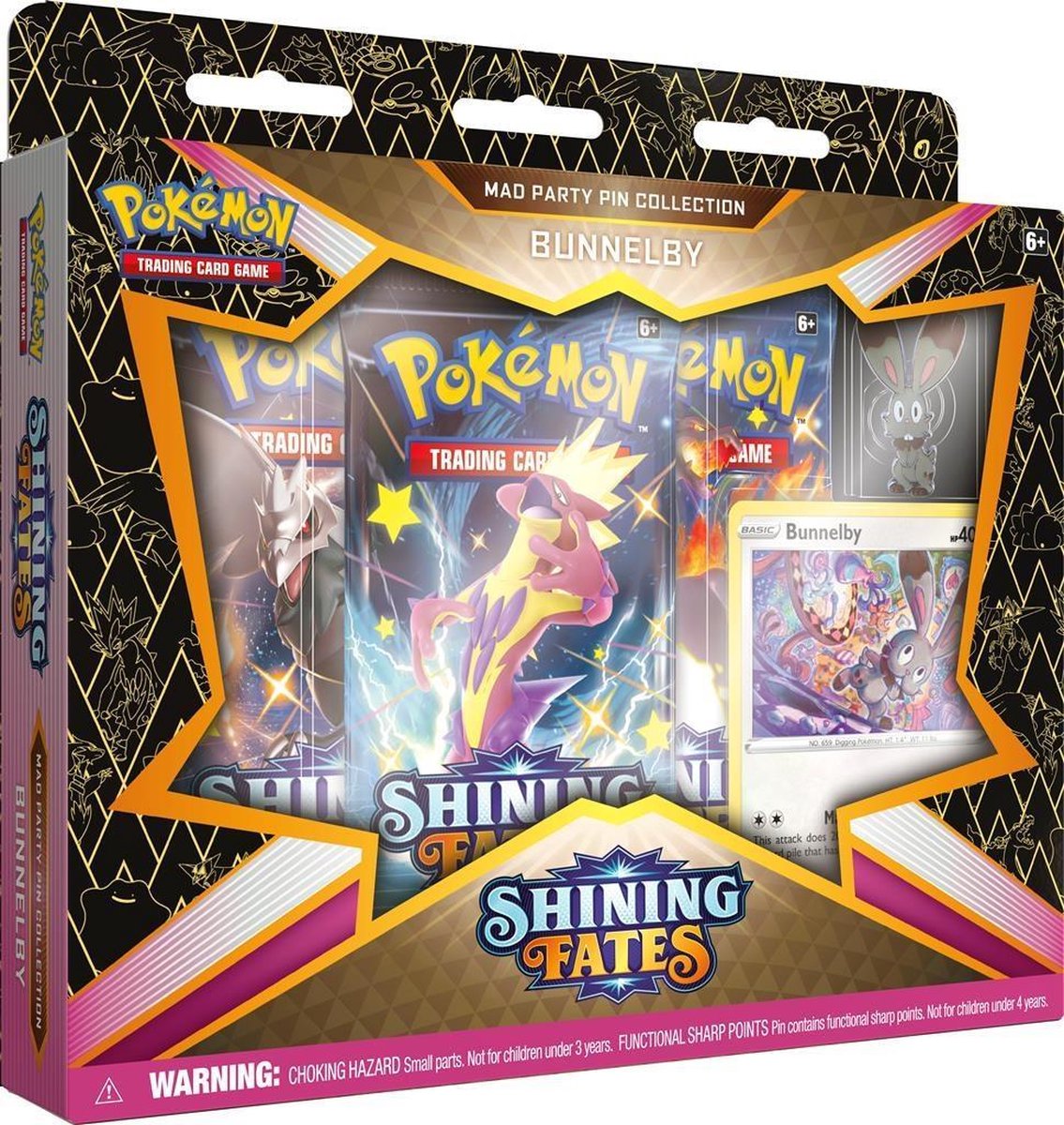 Pokemon - Box Sword & Shield 4.5 Pin - Shining Fates Polteageist (POK80868)