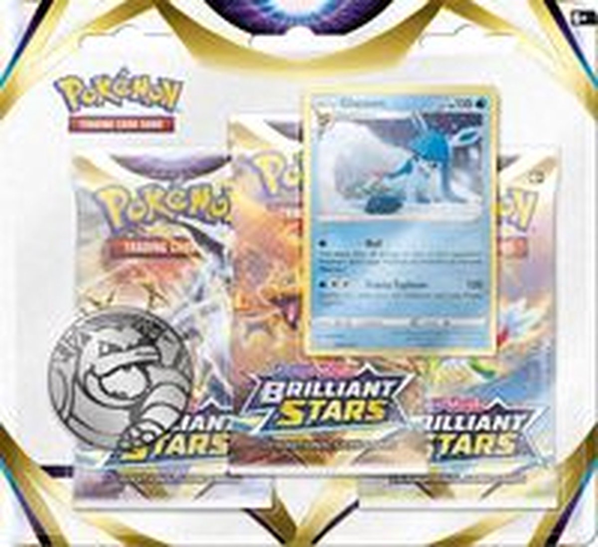 Pokemon  Sword & Shield Brilliant Stars 3 Booster Pre-order