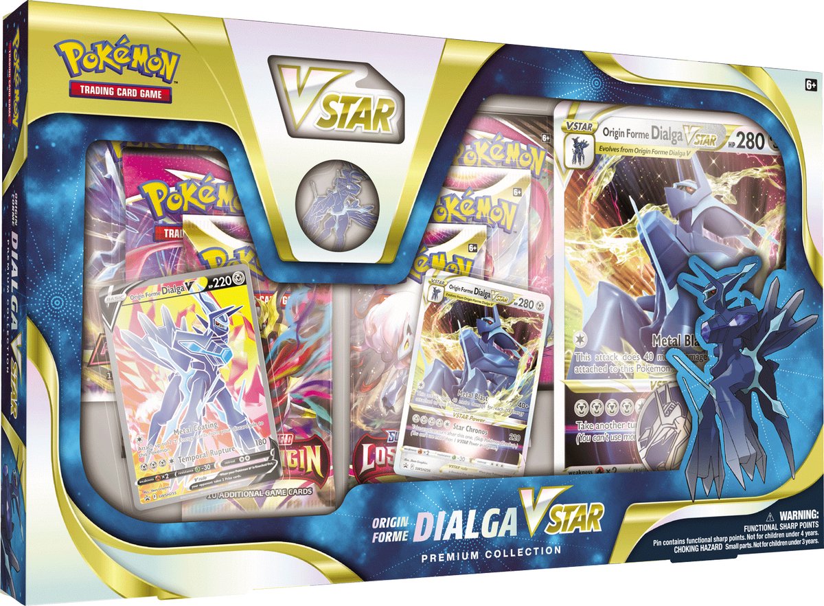 Pokémon - Palkia/Dialga Vstar Premium Collection Box