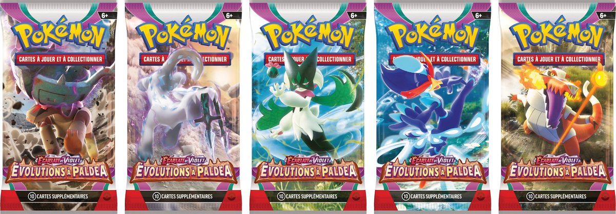 Pokémon TCG - Scarlet & Violet - SV02 Booster Pack (Display x36) - FRANS