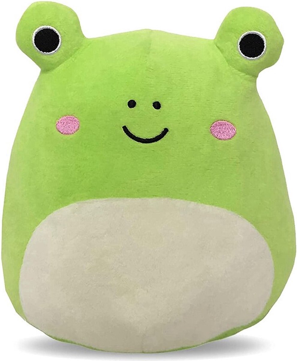 Kawaii Knuffel - Squish - 30CM - Kikker Squishy - Kawaii Kussen - Pluche Kussen - Cadeau Kinderen & Volwassenen