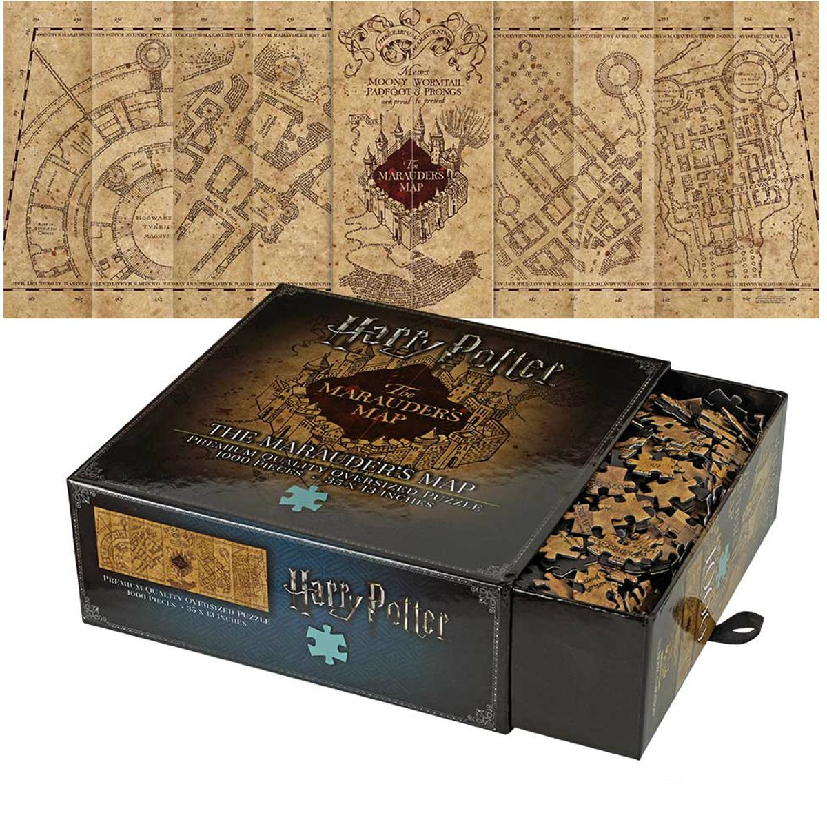 Harry Potter: The Marauders Map Cover Puzzle