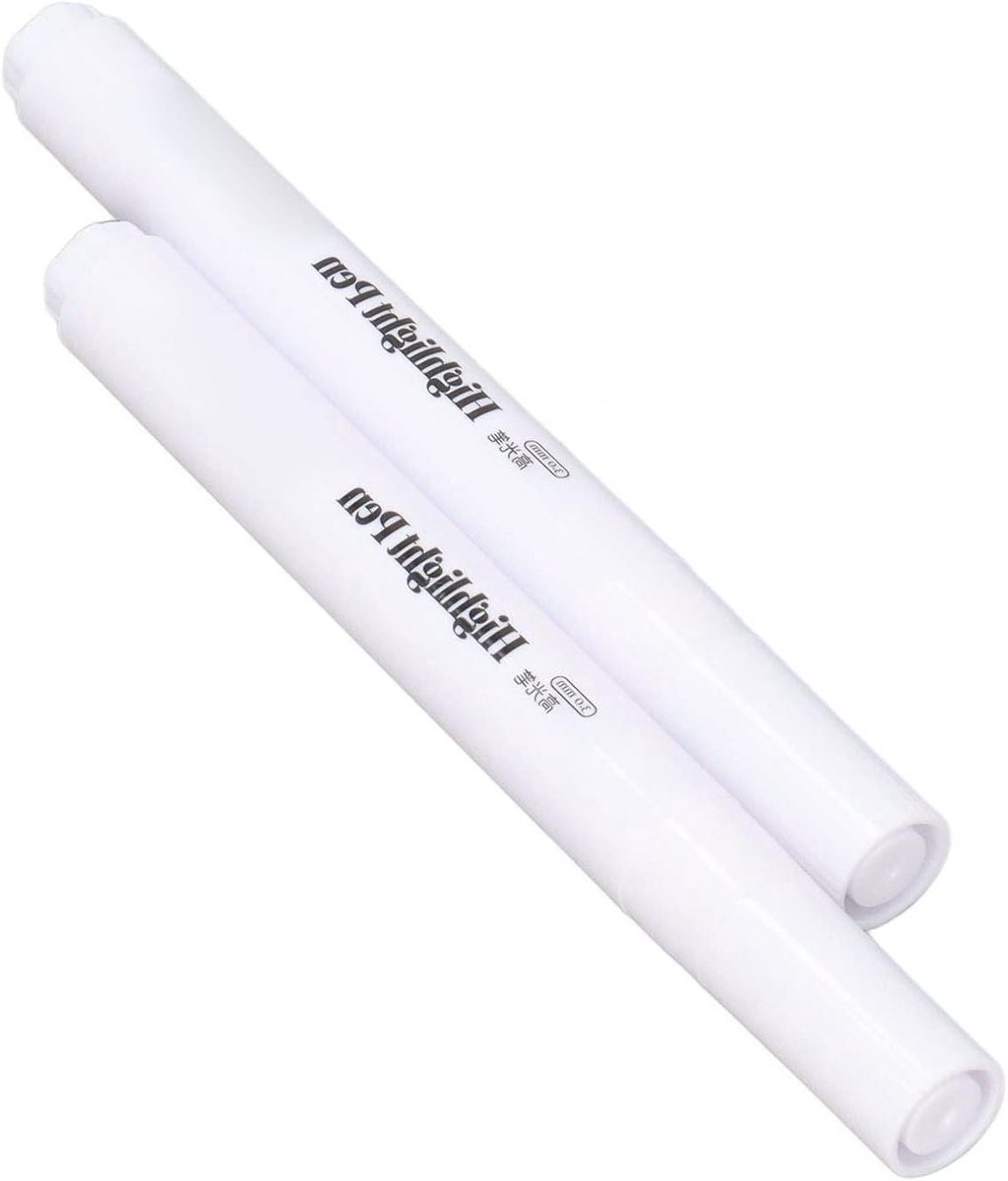 TheLau - Markeerstift Set Witte Marker voor Schilderen op Rots, Glas en Hout