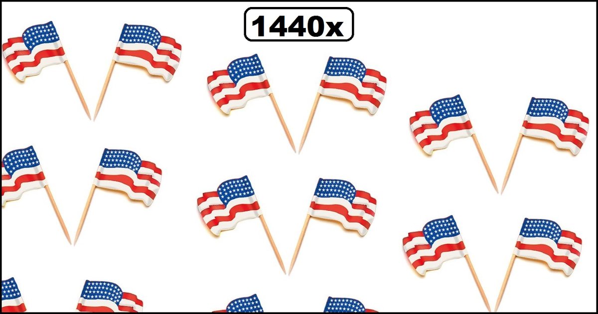 1440x   wapperende vlag USA